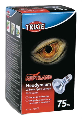 Trixie Reptiland Warmtelamp Neodymium 75 WATT 6,3X6,3X10 CM 3 ST