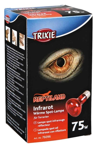 Trixie Reptiland Warmtelamp Infrarood 75 WATT 6,3X6,3X10 CM