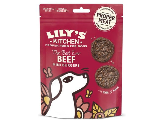 Lily's Kitchen Dog The Best Ever Beef Mini Burgers 70 GR