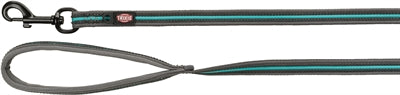 Trixie Hondenriem Sleeplijn Fusion Grafiet Grijs / Oceaan Blauw 3 MTRX1,7 CM