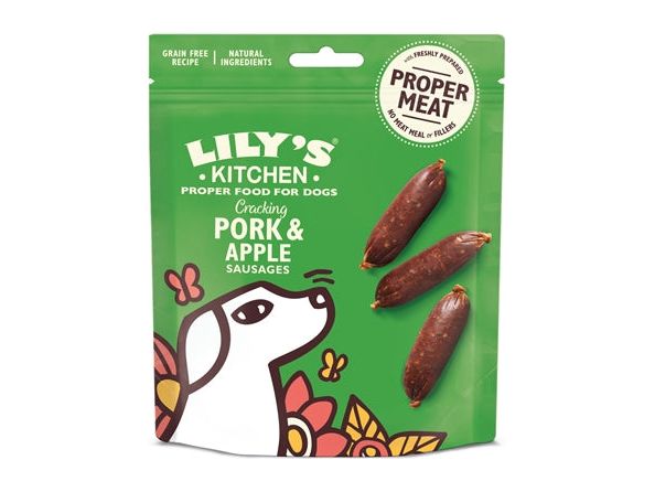 Lily's Kitchen Cracking Pork / Apple Sausages 70 GR