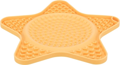 Trixie Lick'n'snack Mat Ster Siliconen Geel 23,5 CM