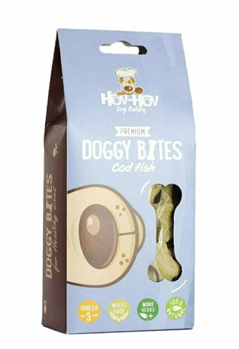 Hov-Hov Premium Doggy Bites Graanvrij Kabeljouw 100 GR