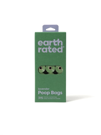 Earth Rated Poepzakjes Lavendel Gerecycled 21X15 ST