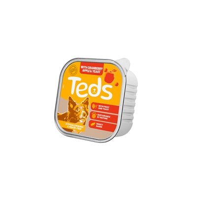 Teds Insect Based All Breeds Alu Cranberry / Appel / Gist 150 GR