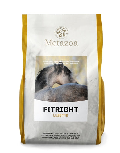 Metazoa Premium Paardenvoeding Fitright Luzerne 15 KG