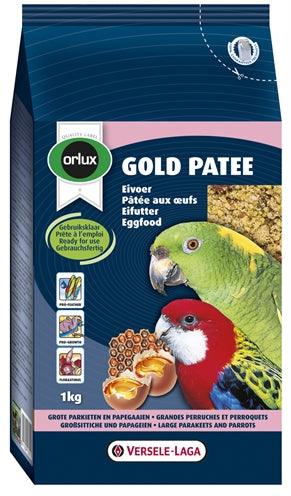 Orlux Gold Patee Eivoer Grote Parkiet / Papegaai 1 KG 