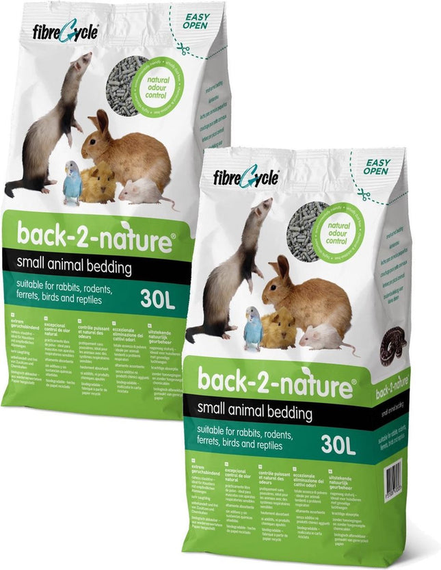 Back-2-Nature Bodembedekking Gerecycled 2X30 LTR