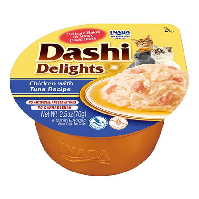 Inaba Dashi Delights Chicken With Tuna Recipe 70 GR