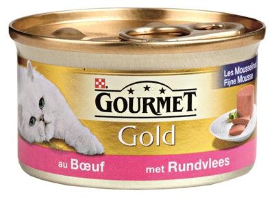 Gourmet Gold Fijne Mousse Rund 24X85 GR - Pet4you