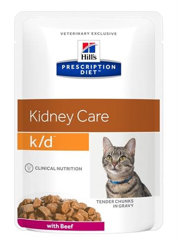Hill's Prescription Diet Hill's Feline K/D Rund 12X85 GR - Pet4you