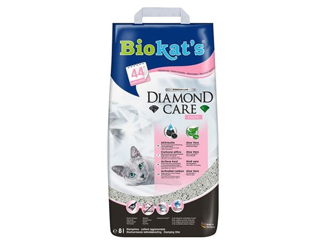 Biokat's Kattenbakvulling Diamond Care Fresh 8 LTR - Pet4you