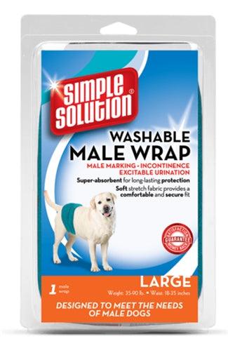 Simple Solutions Wasbare Plasband Reu LARGE 48-59 CM - Pet4you