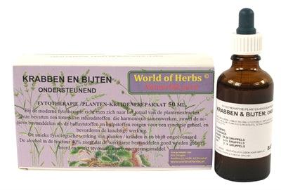 World Of Herbs Fytotherapie Krabben En Bijten 50 ML - Pet4you