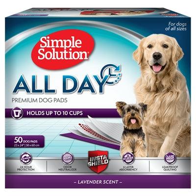 Simple Solution All Day Premium Dog Pads 50 ST - Pet4you