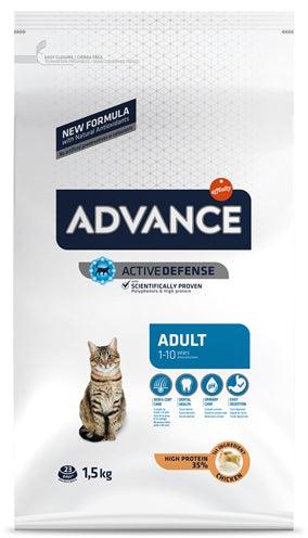 Advance Cat Adult Chicken / Rice 1,5 KG - Pet4you