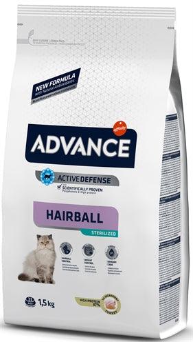 Advance Cat Sterilized Hairball 1,5 KG - Pet4you