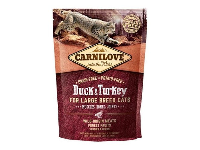 Carnilove Duck / Turkey Large Breed 400 GR - Pet4you
