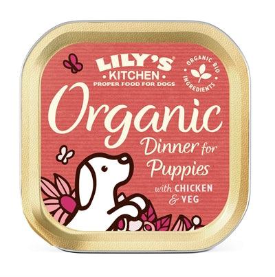 Lily's Kitchen Dog Puppy Organic Dinner 11X150 GR - Pet4you