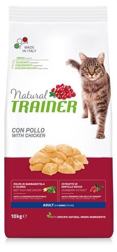 Natural Trainer Cat Adult Chicken 10 KG - Pet4you