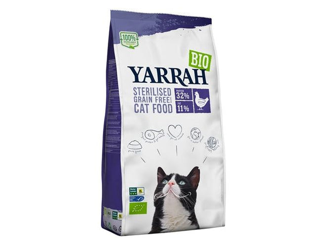 Yarrah Cat Sterilised Grain Free 700 GR - Pet4you