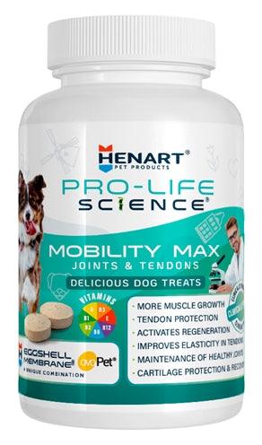 Henart Pro Life Science Hond Mobility Max Gewricht En Pees 150 GR 100 TBL - Pet4you