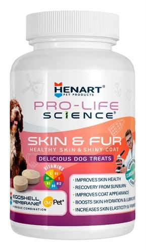 Henart Pro Life Science Hond Huid En Vacht 150 GR 100 TBL - Pet4you