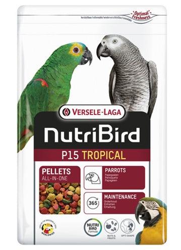 Nutribird P15 Tropical Onderhoudsvoeder 3 KG - Pet4you