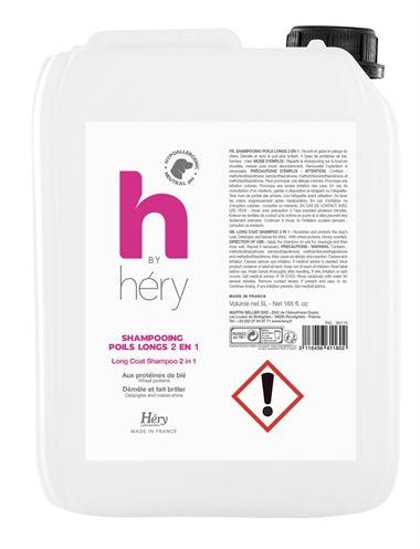 Hery H By Hery Shampoo Hond Voor Lang Haar 5 LTR - Pet4you