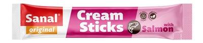 Sanal Cream Sticks Kat Zalm 5X15 GR - Pet4you