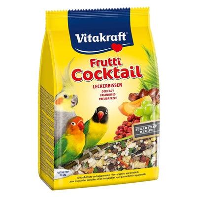 Vitakraft Parkiet / Agapornis Fruit Cocktail Delicacy Fruits / Nuts 250 GR - Pet4you