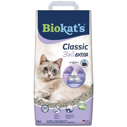 Biokat's Classic 3In1 Extra 14 LTR - Pet4you