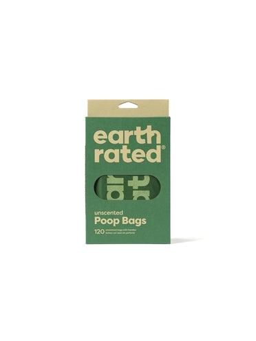 Earth Rated Poepzakjes Met Handvaten Geurloos 120 ST - Pet4you