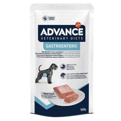 Advance Veterinary Diet Dog Gastroenteric Pouch 8X150 GR - Pet4you