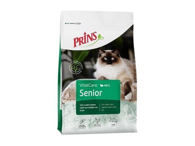Prins Cat Vital Care Senior 12+ 4 KG - Pet4you