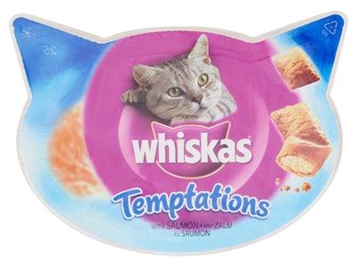 Whiskas Snack Temptations Zalm 8X60 GR - Pet4you