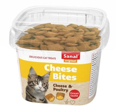 Sanal Cat Cheese Bites Cup 75 GR - Pet4you