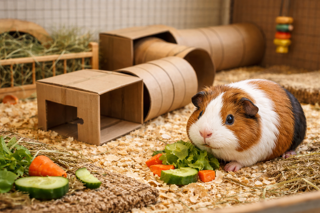 Zelf caviaspeeltjes maken: creatief, goedkoop en gezond voor je cavia