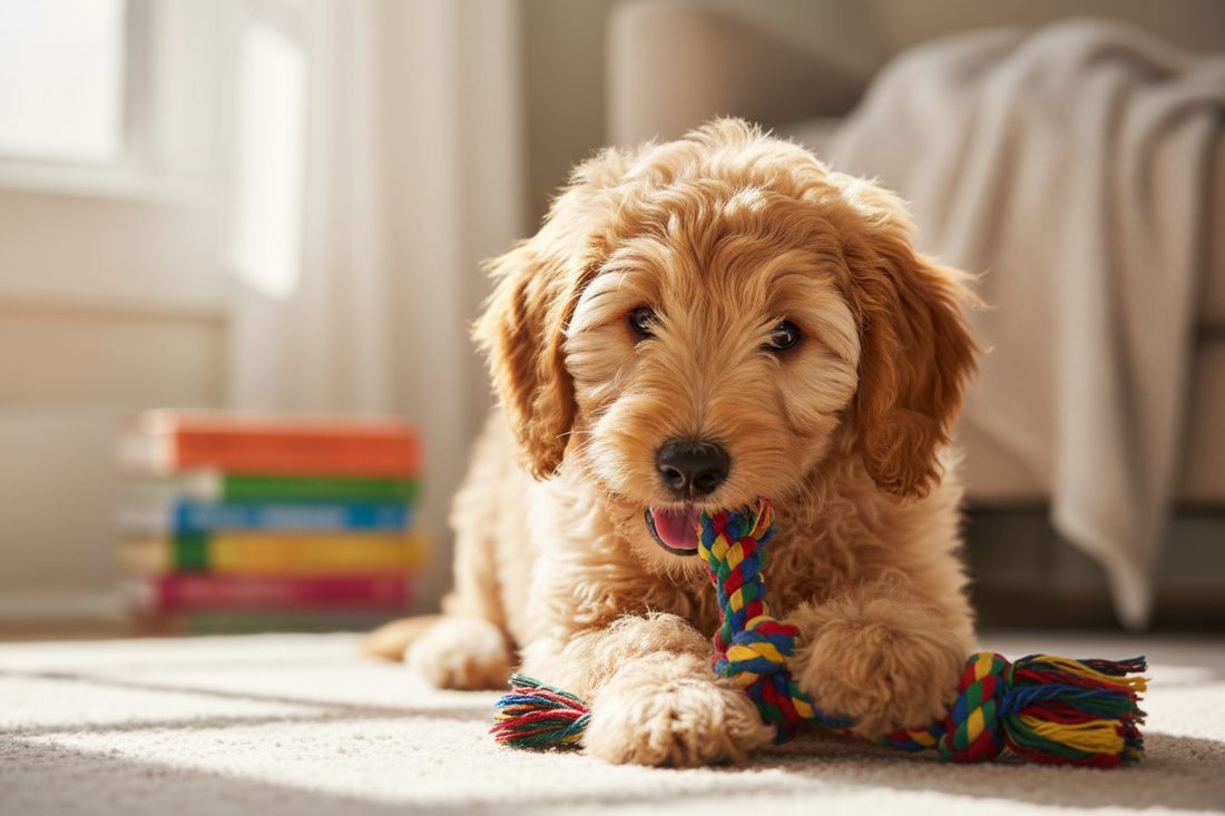 De kauwbehoefte van een puppy: wat gebeurt er écht (en hoe help je je pup erdoorheen?)
