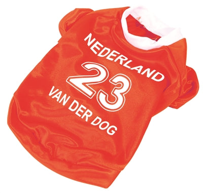 Merkloos Oranje Shirt 28 CM