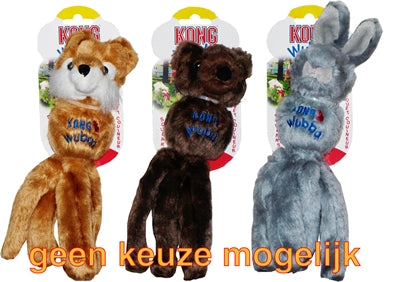 Kong Wubba Friend Assorti SMALL 28X7,5X6,5 CM