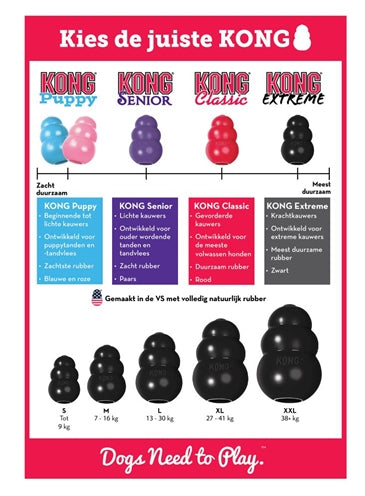 KONG EXTREME ZWART