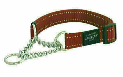 Rogz For Dogs Lumberjack Halfslip Halsband Rood 25 MMX43-73 CM