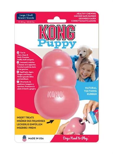 Kong Puppy Roze Of Blauw Assorti LARGE 10X7X7 CM