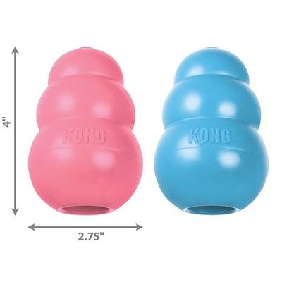 Kong Puppy Roze Of Blauw Assorti LARGE 10X7X7 CM