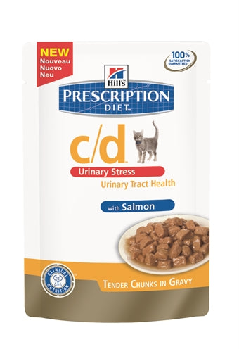 Hill's Prescription Diet Hill's Feline C/D Urinary Stress Zalm 12X85 GR