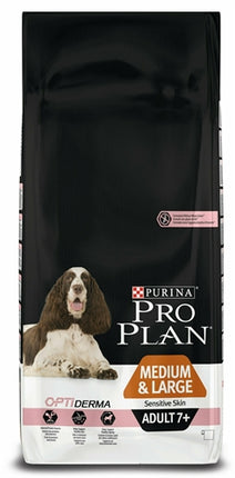 Pro Plan Dog Adult Medium / Large 7+ Sensitive Skin 14 KG