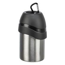 Trixie Drinkfles Rvs Met Plastic Drinkbakje Assorti