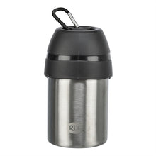 Trixie Drinkfles Rvs Met Plastic Drinkbakje Assorti