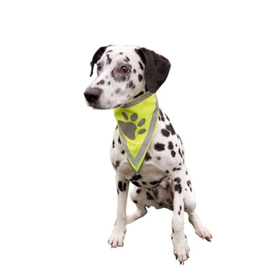 Trixie Reflecterende Bandana Geel